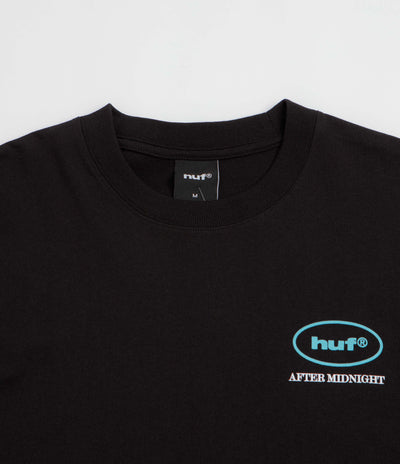 HUF After Midnight T-Shirt - Black