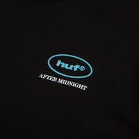 HUF After Midnight T-Shirt - Black thumbnail