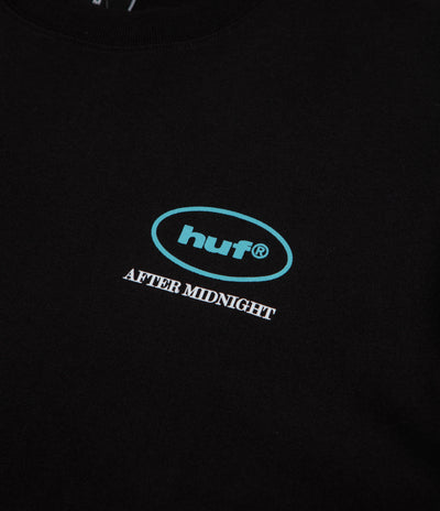 HUF After Midnight T-Shirt - Black