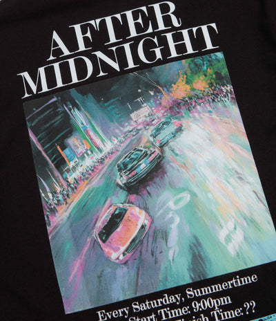 HUF After Midnight T-Shirt - Black
