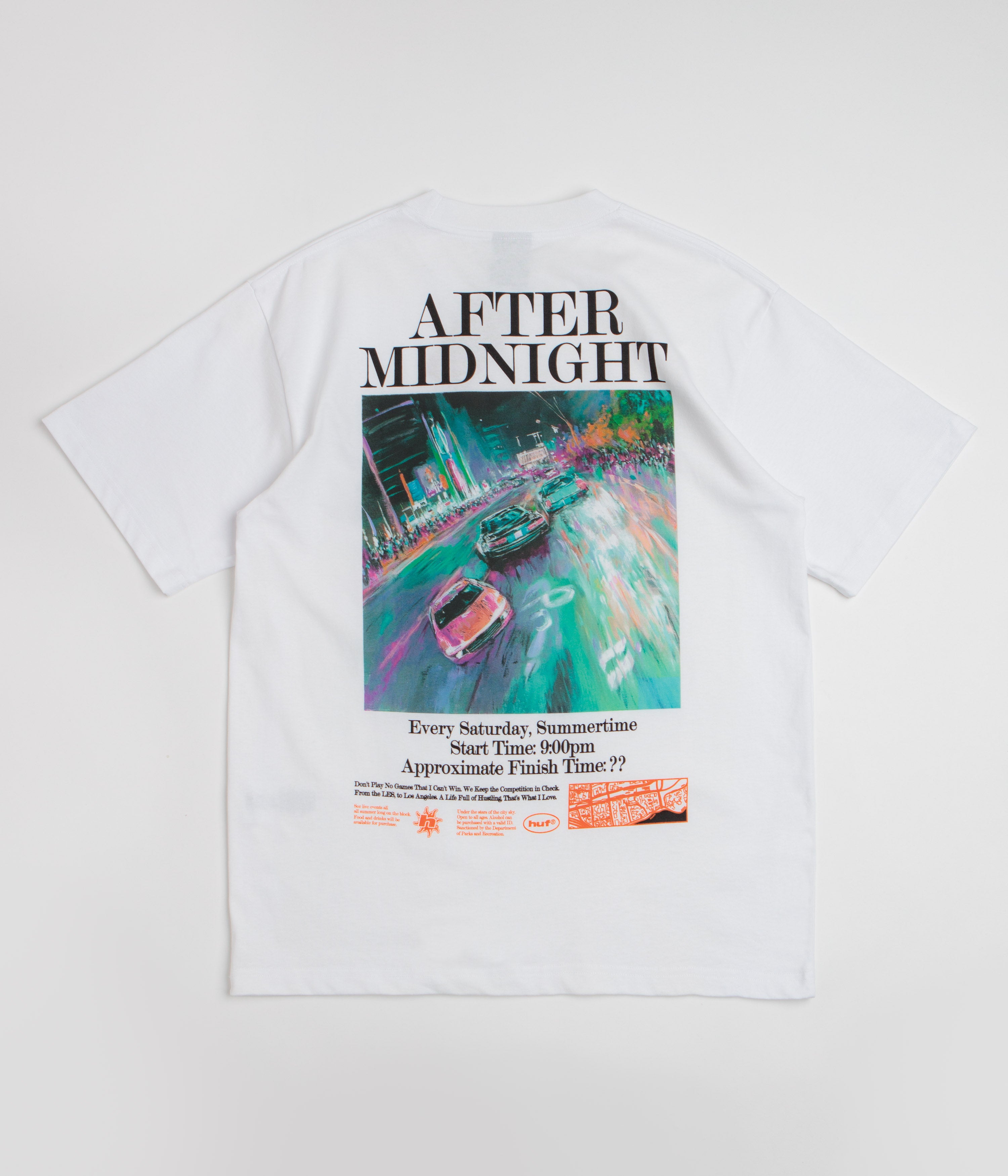 HUF After Midnight T-Shirt - White