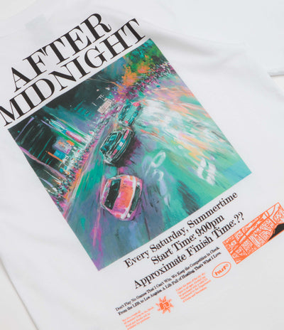 HUF After Midnight T-Shirt - White