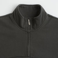 HUF Arch 1/4 Zip Fleece - Vintage Black thumbnail