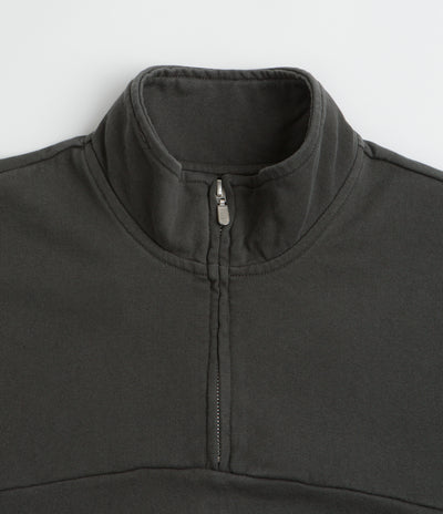 HUF Arch 1/4 Zip Fleece - Vintage Black