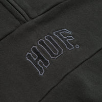HUF Arch 1/4 Zip Fleece - Vintage Black thumbnail