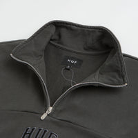 HUF Arch 1/4 Zip Fleece - Vintage Black thumbnail