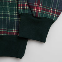 HUF Arch Plaid Full Zip Hoodie - Forest thumbnail