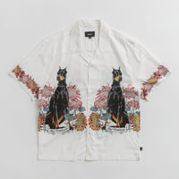 HUF Best Boys Resort Short Sleeve Shirt in White thumbnail