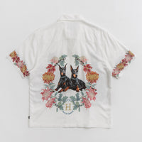 HUF Best Boys Resort Short Sleeve Shirt in White thumbnail
