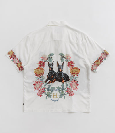 HUF Best Boys Resort Short Sleeve Shirt in White