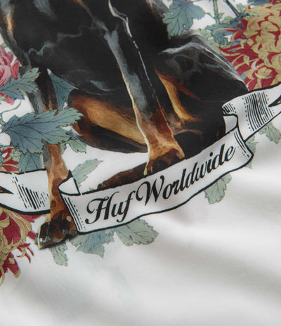 HUF Best Boys Resort Short Sleeve Shirt in White