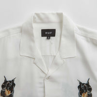 HUF Best Boys Resort Short Sleeve Shirt in White thumbnail