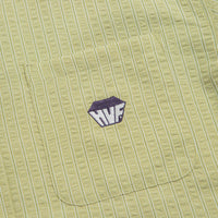HUF Big Block Striped Short Sleeve Shirt - Dried Herb thumbnail