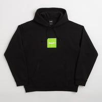 HUF Box Logo Hoodie - Black / Huf Green thumbnail