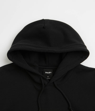 HUF Box Logo Hoodie - Black / Huf Green
