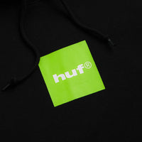 HUF Box Logo Hoodie - Black / Huf Green thumbnail