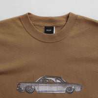 HUF Car Club T-Shirt in Camel thumbnail
