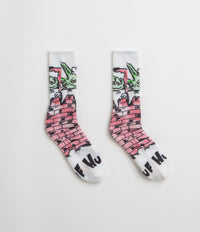 HUF Chimney Buddy Digital Socks in White
