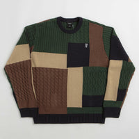 HUF Columbia Knit Crewneck Sweatshirt - Multi thumbnail