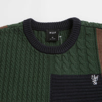 HUF Columbia Knit Crewneck Sweatshirt - Multi thumbnail