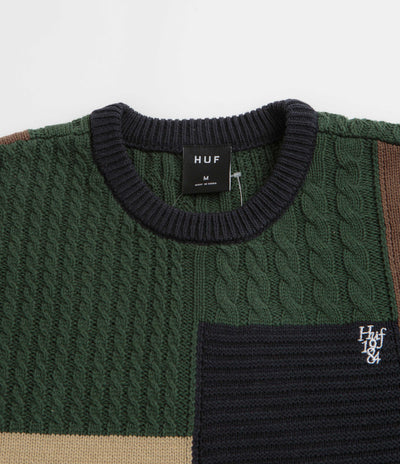 HUF Columbia Knit Crewneck Sweatshirt - Multi