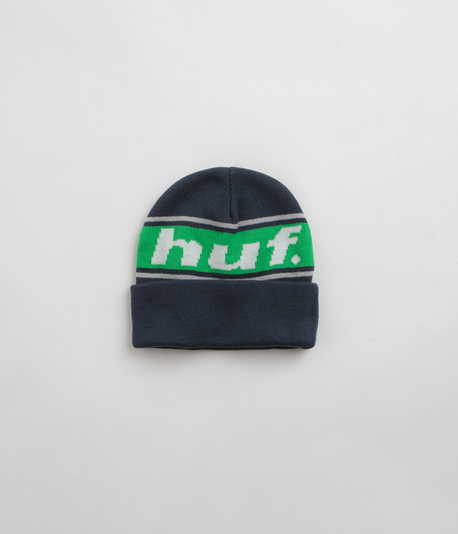 HUF Continual Cuff Beanie in Navy