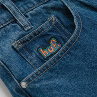 HUF Cromer Jeans in Stone Wash Indigo thumbnail