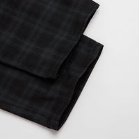 HUF Cromer Plaid Pants - Black thumbnail