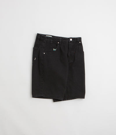 HUF Cromer Shorts in Washed Black