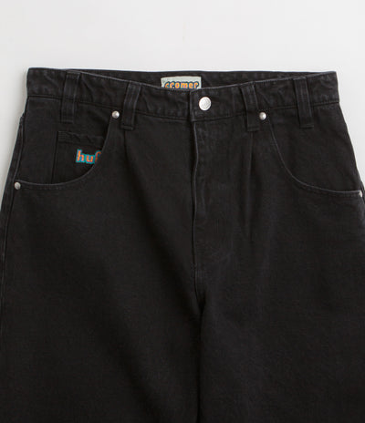 HUF Cromer Shorts in Washed Black