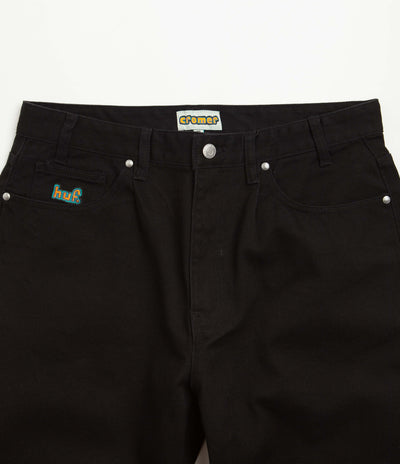 HUF Cromer Signature Jeans - Black Washed Denim