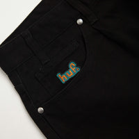 HUF Cromer Signature Jeans - Black Washed Denim thumbnail