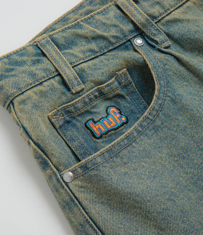 HUF Cromer Washed Pants - Indigo Earth