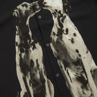 HUF Dogged Short Sleeve Resort Shirt in Black thumbnail