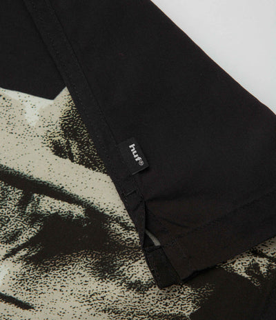 HUF Dogged Short Sleeve Resort Shirt in Black