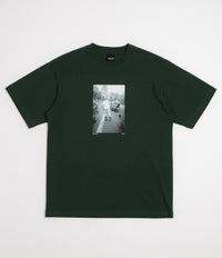 HUF Fight The Traffic T-Shirt in Forest Green