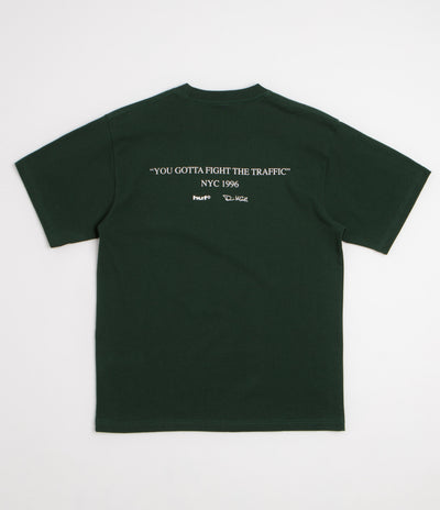 HUF Fight The Traffic T-Shirt - Forest Green