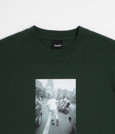 HUF Fight The Traffic T-Shirt - Forest Green