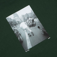 HUF Fight The Traffic T-Shirt - Forest Green thumbnail