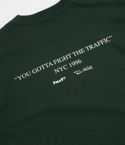 HUF Fight The Traffic T-Shirt - Forest Green