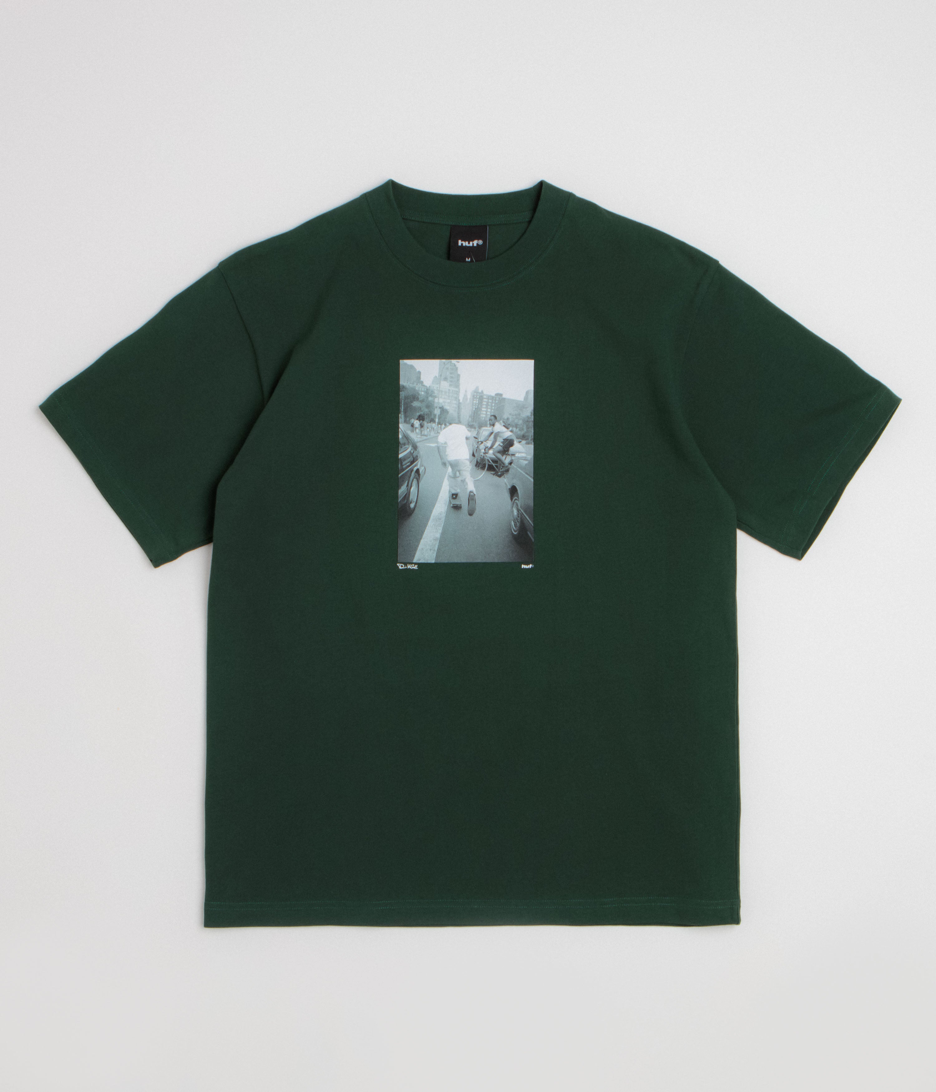 HUF Fight The Traffic T-Shirt - Forest Green
