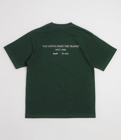 HUF Fight The Traffic T-Shirt - Forest Green