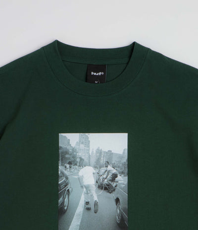 HUF Fight The Traffic T-Shirt - Forest Green