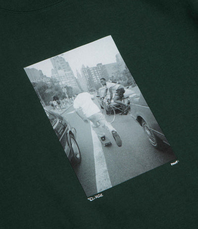 HUF Fight The Traffic T-Shirt - Forest Green