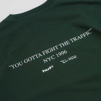 HUF Fight The Traffic T-Shirt - Forest Green thumbnail