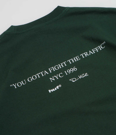 HUF Fight The Traffic T-Shirt - Forest Green