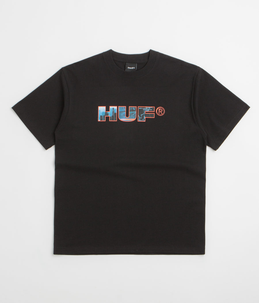 HUF Flight Path T-Shirt - Black