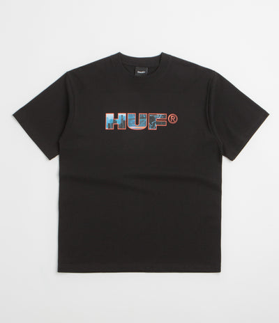 HUF Flight Path T-Shirt - Black