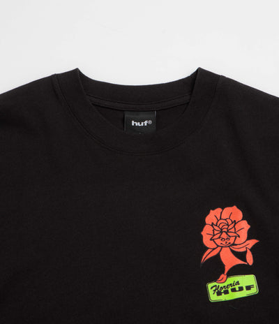 HUF Flower District T-Shirt - Black