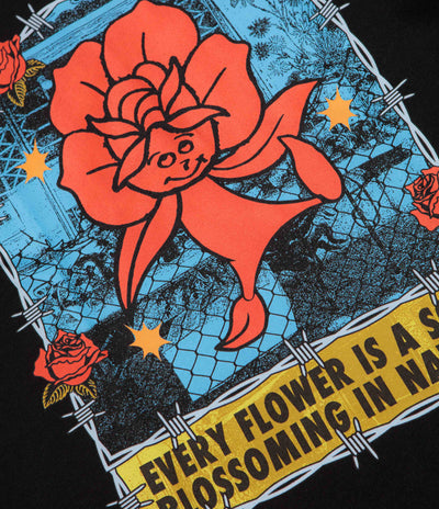 HUF Flower District T-Shirt - Black